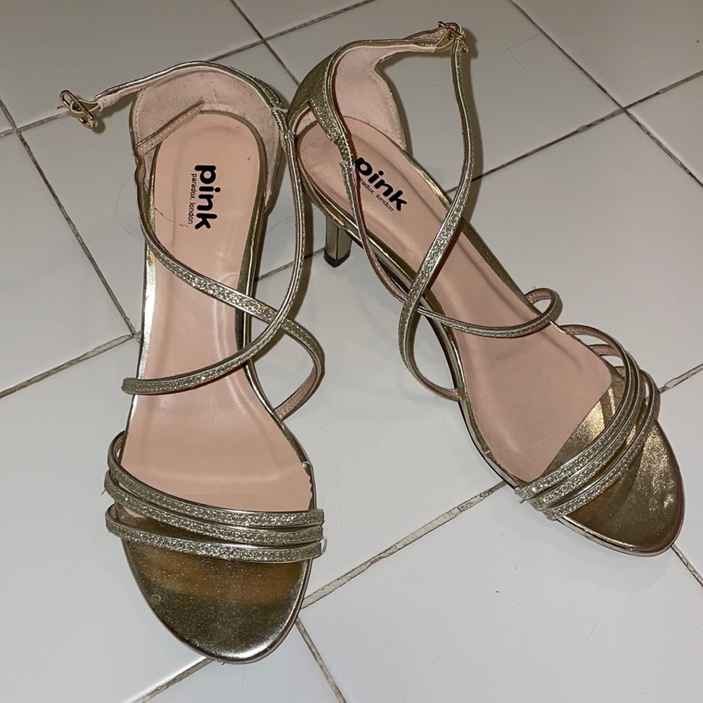 New gold heels